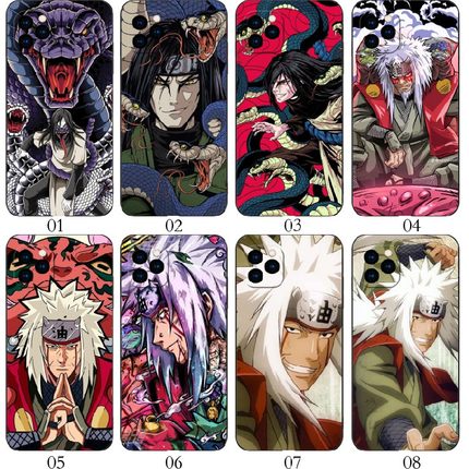 火影自来也大蛇丸 适用iPhone苹果15/Play 6T/13/12/11/红米Note12/荣耀60 SE/14/6C/OPPO Find X3/pr手机壳