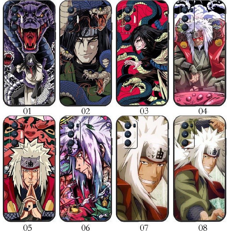 火影自来也大蛇丸 适用 OPPO Reno4 Pro/A55/K/6+/A52/A32/A93/5 Z/A95/A93s/A11s/A56/A55s/K9/K7x/F手机壳