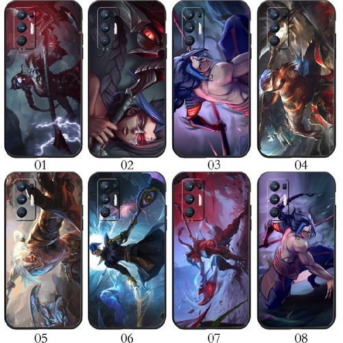英雄联盟LOL凯隐 适用 iQOO Z6/Z1/5 SE/Z5/Neo3/pro/Z3/Neo 5S/U1/U1x/U3x/Z1x/小米10S/10至尊/real手机壳