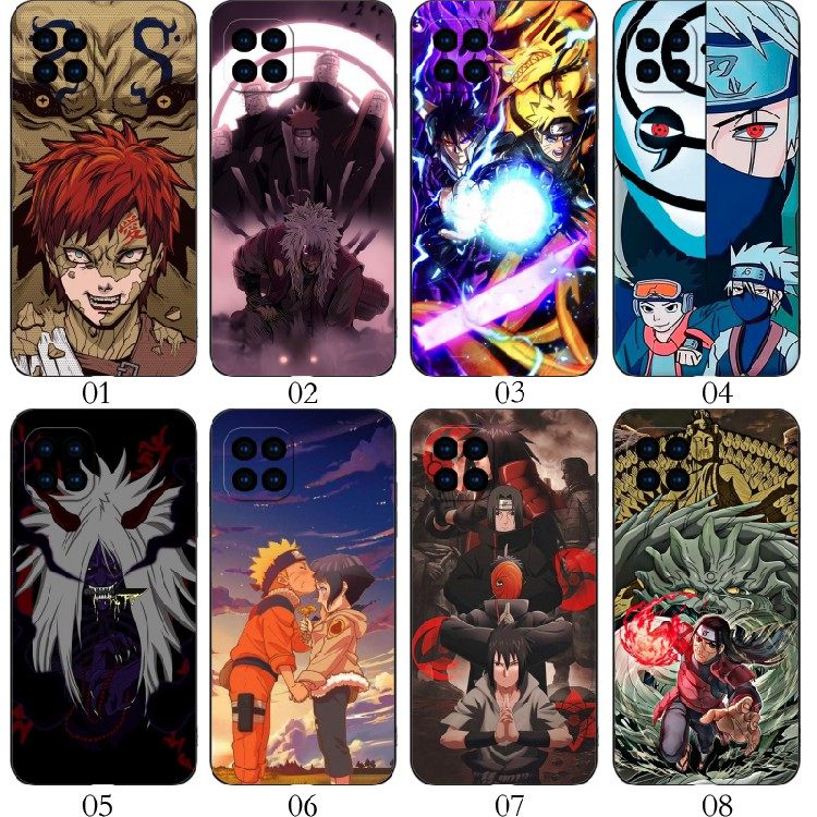 火影忍者 适用 华为 nova8 SE/9C/7i/红米Note13/Pro+/K70/10A/6/OPPO A92/A72/Reno4/A15/A35/V13手机壳