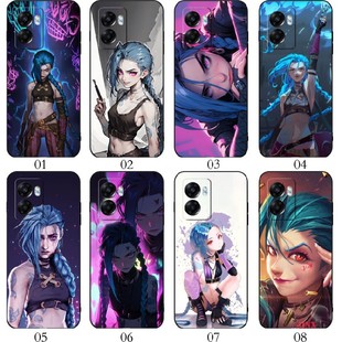英雄联盟LOL金克丝 Y11 U5e iQOO Z8x Pro T1x Q3i手机壳 realme Q5i S10 Z6x Y53s Y71t Z7x U5x vivo 适用