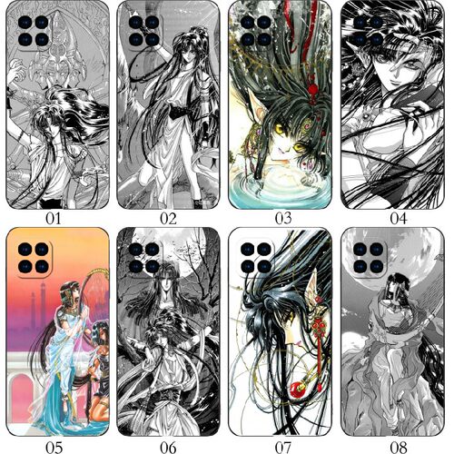 Clamp圣传 适用 华为 nova8 SE/9C/7i/红米Note13/Pro+/K70/10A/6/OPPO A92/A72/Reno4/A15/A35/V13手机壳