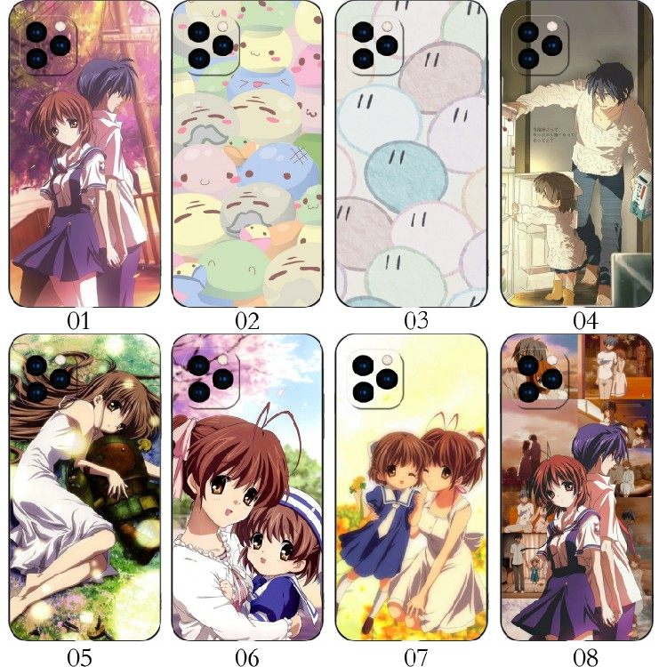 clannad 适用iPhone苹果 15/XR/13 Pro/12 mini/11/Plus/XS/14 Max/X/8/7/6/5/红米Note 12/12R/12C手机壳