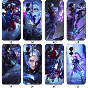 U5x 适用 U5e Q5i Z6x Y11 Z8x Y53s Y71t T1x 手机壳 Q3i S10 vivo Z7x Pro realme iQOO 英雄联盟LOL薇恩