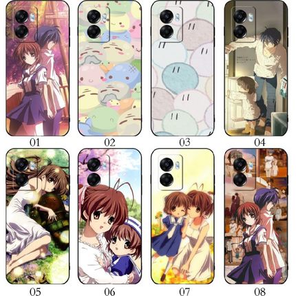 clannad 适用OPPO Reno 11/A1/8/7 SE/A57/K10/A2/9 Pro+/A58x/A36/vivo S15e/S17e/Y77t/Y77e/Y78m手机壳