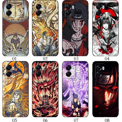 火影忍者 佐助 鼬 适用OPPO Reno 11/A1/8/7 SE/A57/K10/A2/9 Pro+/A58x/A36/vivo S15e/S17e/Y77t/Y7手机壳