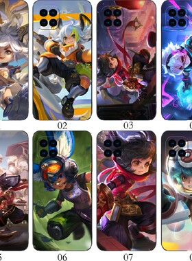 王者荣耀 李元芳 适用 华为 nova8 SE/9C/7i/红米Note13/Pro+/K70/10A/6/OPPO A92/A72/Reno4/A15/A35手机壳