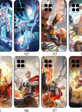 王者敖隐姬小满金蝉 适用 华为 nova8 SE/9C/7i/红米Note13/Pro+/K70/10A/6/OPPO A92/A72/Reno4/A15/手机壳