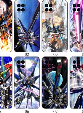 高达Seed 适用 华为 nova8 SE/9C/7i/红米Note13/Pro+/K70/10A/6/OPPO A92/A72/Reno4/A15/A35/V13手机壳