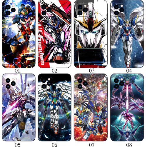 GUNDAM高达 适用iPhone苹果15/Play 6T/13/12/11/红米Note12/荣耀60 SE/14/6C/OPPO Find X3/pro/mini手机壳