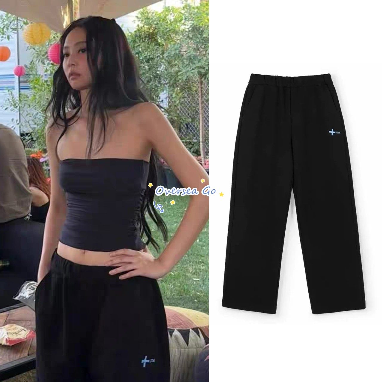 Jennie金智妮同款休闲裤卫裤女
