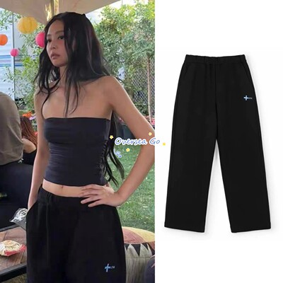 Jennie金智妮同款休闲裤卫裤女