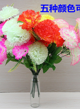 包邮手捧丁香花绢花布仿真花艺装饰花假花塑料花摆放花艺一束9朵