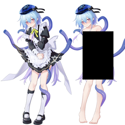 【4月9号发货】《明日方舟》水月的女仆装换装立牌（内磁）