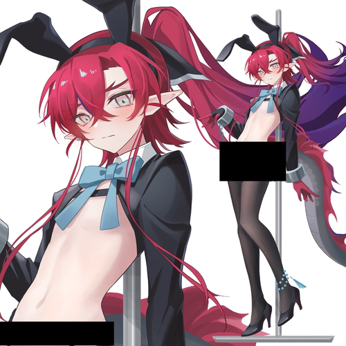 【5月19号发货】《明日方舟》余的逆兔女郎立牌