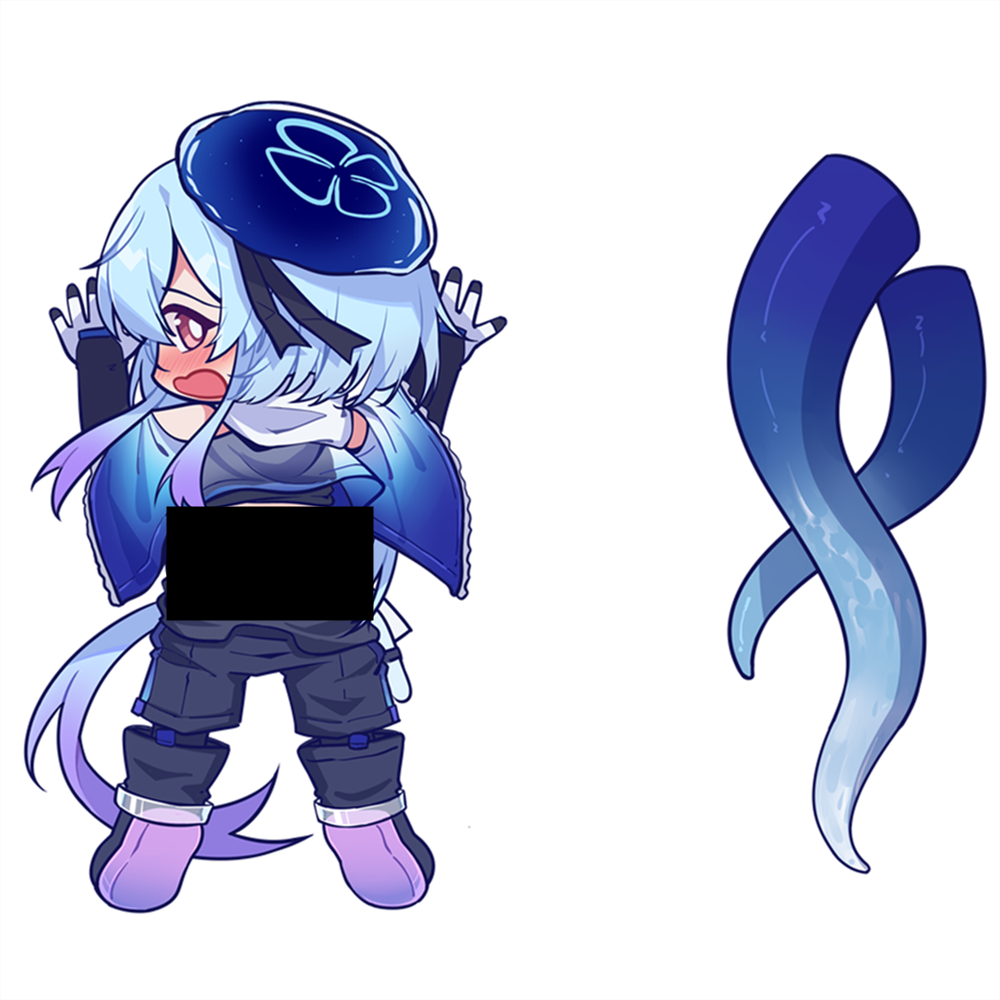 【11月10号发货】《明日方舟》水月的被捅的立牌