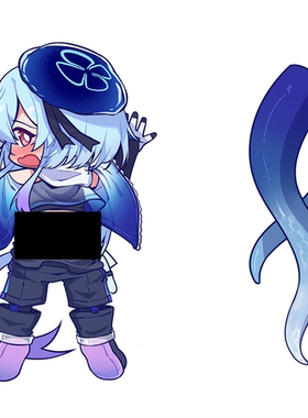 【3月9号发货】《明日方舟》水月的被捅的立牌