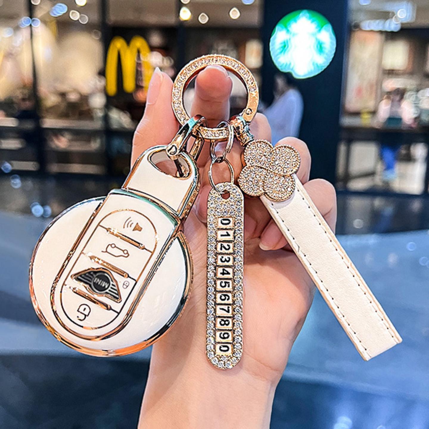 适用宝马MINI钥匙套Countryman壳