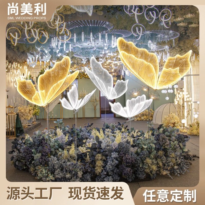 婚庆道具布置发光蝴蝶翅膀舞台装饰吊顶挂件婚礼路引场景布置摆件,节庆用品/礼品,路引,淘宝优惠券,粉丝福利购,淘宝优惠卷
