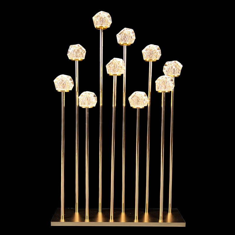 新款婚庆道具钻石路引10头金色冰山火苗灯婚礼场景布置装饰灯,节庆用品/礼品,路引,淘宝优惠券,粉丝福利购,淘宝优惠卷