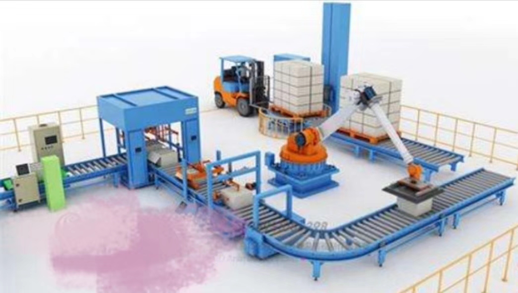 三维动画制作机械动画仓库3d工业流程产品动画效果图制作流程展示