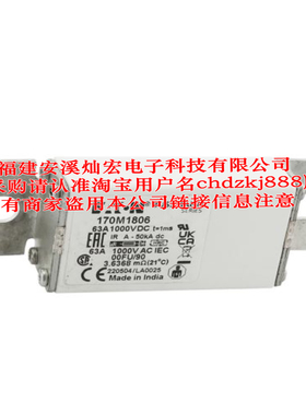 BUSSMANN巴斯曼熔断器CBSF-100 100A 440V CH221BMS 全新原装