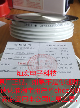 厂家KP普通晶闸管ZP1000A4800V ZP1000A5000V 圆饼可控硅