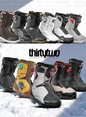 42滑雪新款THIRTYTWO滑雪单板鞋32男士滑雪装备钢丝扣雪鞋