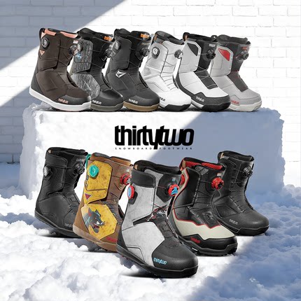 42滑雪新款THIRTYTWO滑雪单板鞋32男士滑雪装备钢丝扣雪鞋