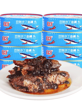 豆鼓组合罐头香辣味Q3下酒下饭菜