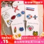 Trẻ em phụ kiện trang sức thiết lập phim hoạt hình ngọt ngào trâm nữ Hàn Quốc áo dễ thương pin áo len trâm cài khóa - Trâm cài trang sức cài áo