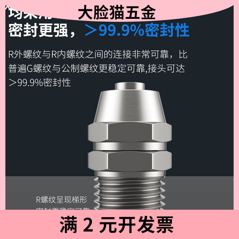 铜气动快速气管快拧接头PC快拧直通1 2 3 4分插6 8 10 12 14 16mm