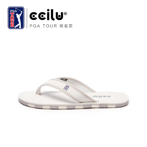 高尔夫联名款魔方软底舒适人字拖