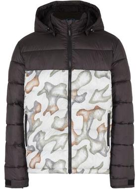 代购ONEILL男士羽绒服保暖防风可调节保暖外套连帽长袖