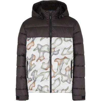 代购ONEILL男士羽绒服保暖防风可调节保暖外套连帽长袖