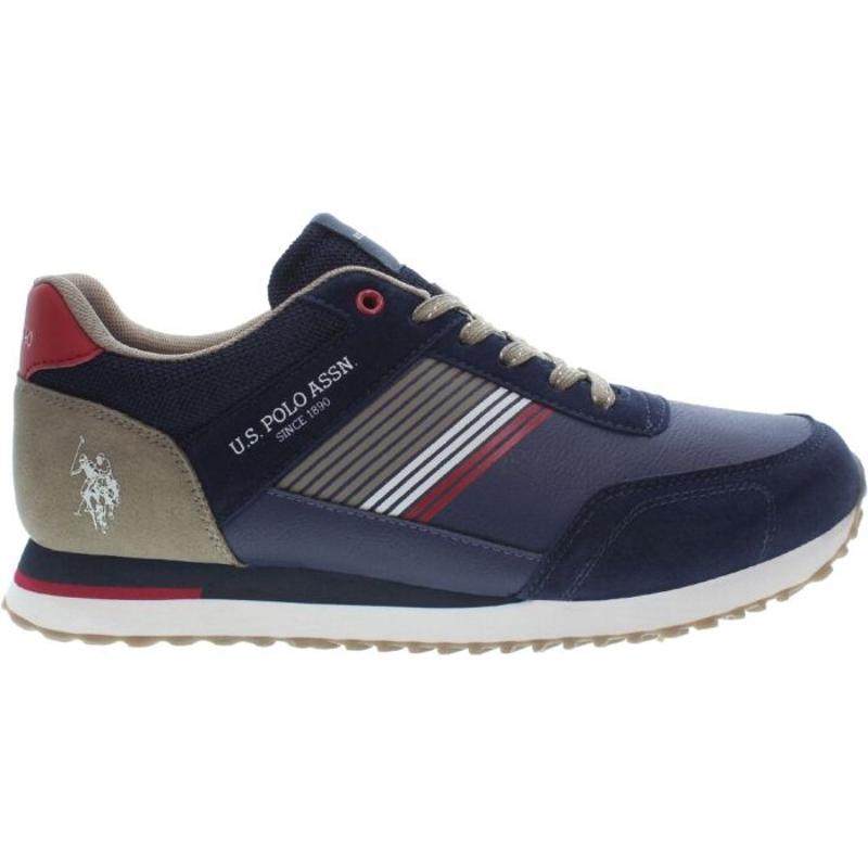 代购U.S. Polo Assn.男士休闲鞋耐磨舒适缓震运动鞋低帮系带日常