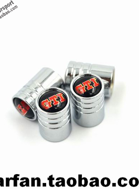 台湾产大众红色GTI车标轮胎气门嘴帽盖罩气门芯套高尔夫速腾polo