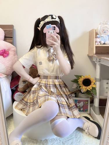 森林雾语jk衬衫甜美风