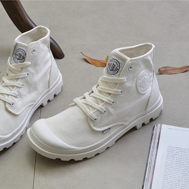 高帮帆布鞋男韩版复古圆头夏季休闲马丁靴男登山靴情侣板鞋男鞋子|ruв категории Мужская обувь, холст обувь - от Buy2taobao.com для оказания профессиональной услуги покупки агента Taobao