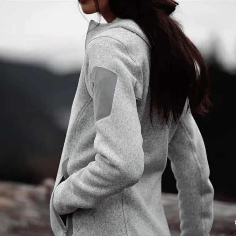 【运动搭档】秋冬情侣户外运动立领男士开衫潮抓绒卫衣外套C0536