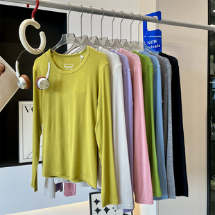 软到怀疑 女 户外登山排汗透气美利奴羊毛速干衣针织T恤弹力打底衫