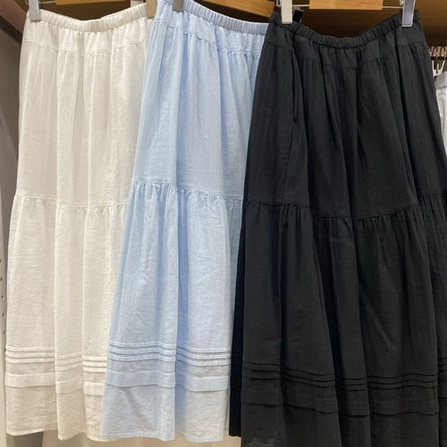 柜249！女装碎花层叠松紧腰长裙半身裙A字裙春夏款 484820