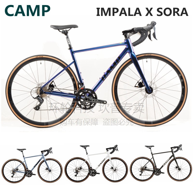 CAMP桶轴碟刹禧玛诺变速公路车