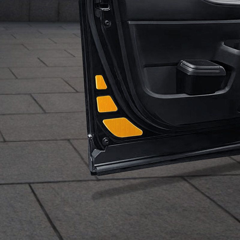 适用22款丰田voxy/noah90系车门反光贴夜光警示贴专车专用汽车用