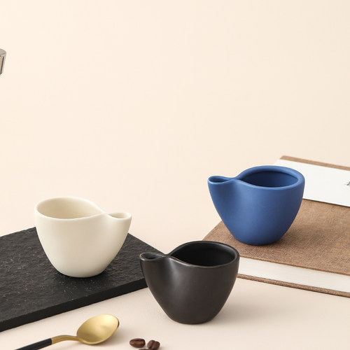 简约陶瓷意式浓缩咖啡杯