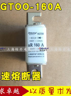 NGTOO-160A快速熔断器 100A 80A 63A 32A NGT00保险熔芯