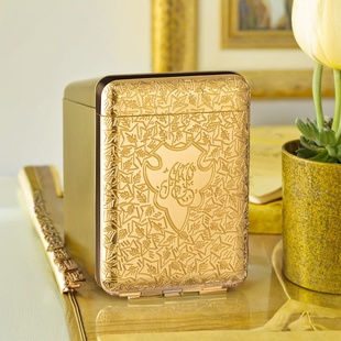 英国康恩斯烟盒浴血黑帮同款复古三开16支高档男士便携自动弹合金