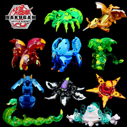 正版烈火独角龙蜘蛛对战变形玩具