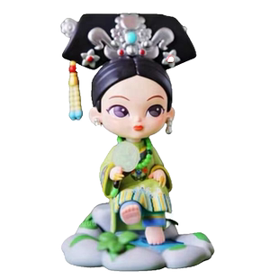 正版锦鲤拿趣第二代甄嬛传熹贵妃华妃年世兰盲盒古国风潮玩具摆件