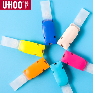 优和胸牌夹扣挂扣工作牌夹子上岗证车间员工工牌卡扣卡夹多彩舌型扣